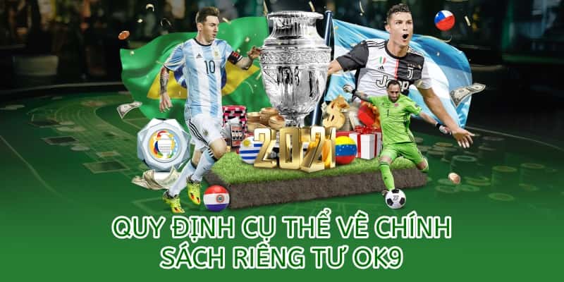 những quy định về chính sách riêng tư ok9